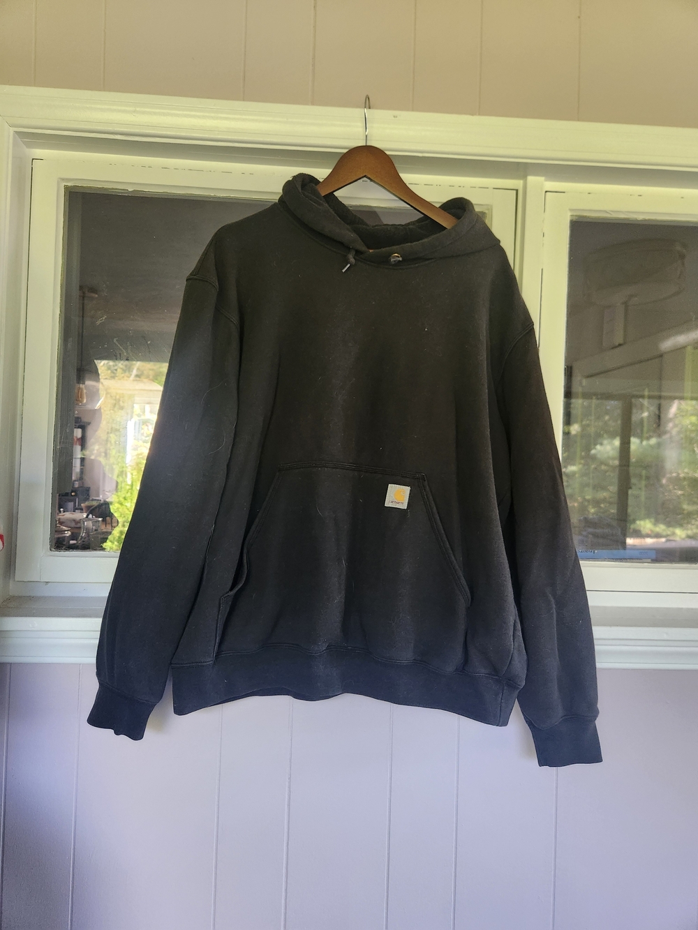 Carhartt Charcoal Black Pullover Hoodie
